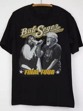Bob Seger Rock & Roll Never Forgets Tour T Shirt